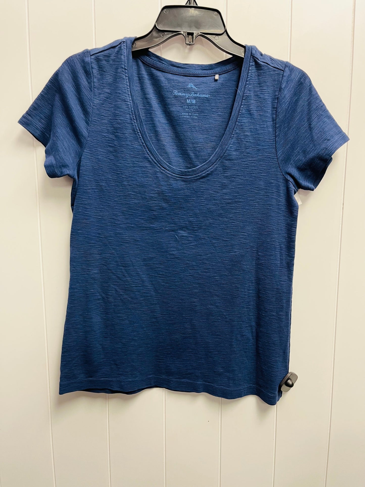 Top Short Sleeve Basic By Tommy Bahama In Navy, Size: M