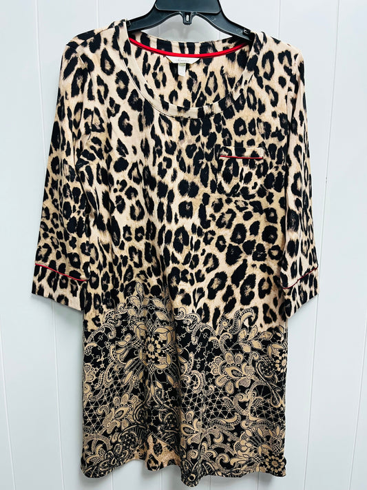 Dress Casual Short By Soma In Animal Print, Size: M