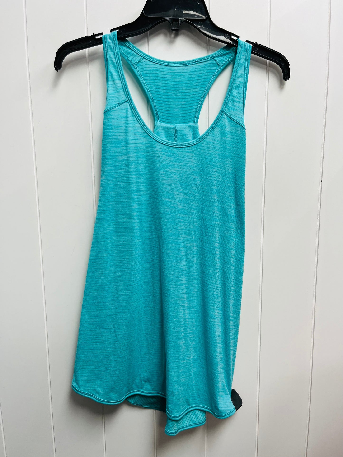 Athletic Tank Top By Lululemon In Teal, Size: L