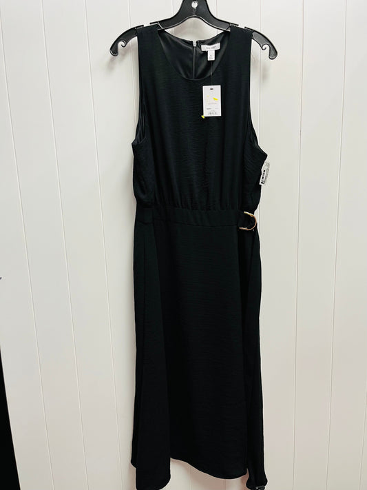 Dress Work By Nine West Apparel In Black, Size: Xl