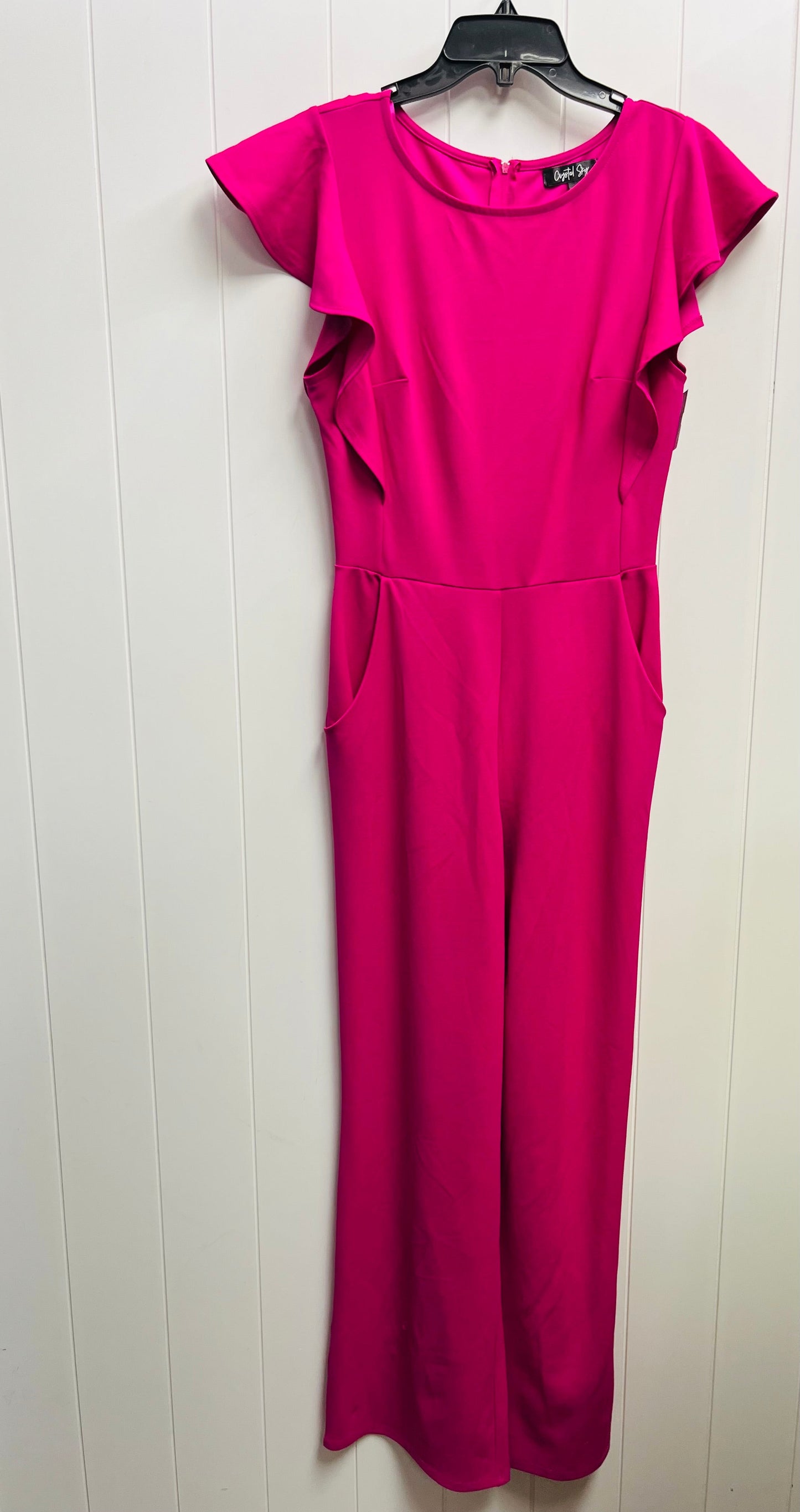 Jumpsuit By CRYSTAL SKY  In Pink, Size: S