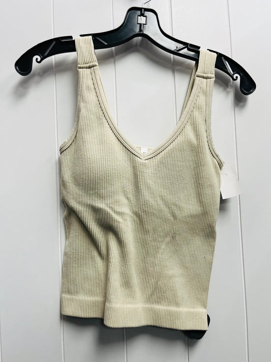 Top Sleeveless By Zenana Outfitters In Tan, Size: Xl