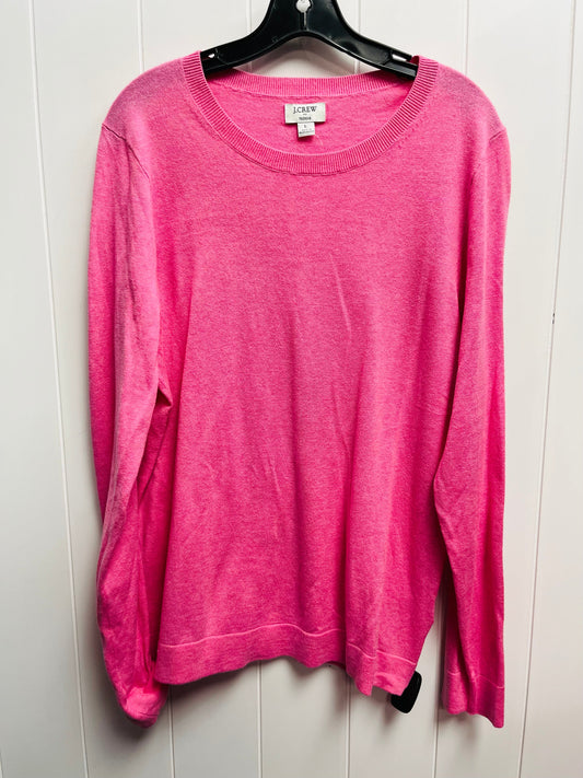 Sweater By J. Crew In Pink, Size: L