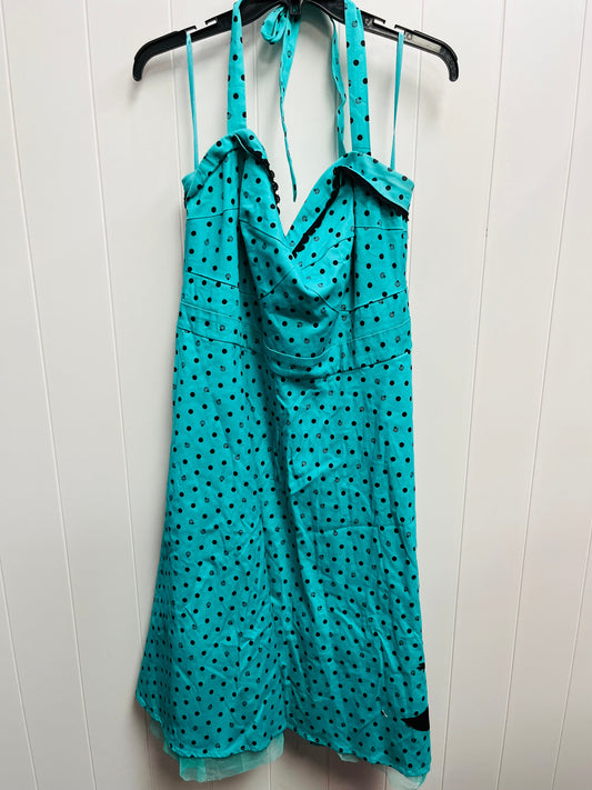 Dress Casual Short By Disney Store In Teal, Size: 20