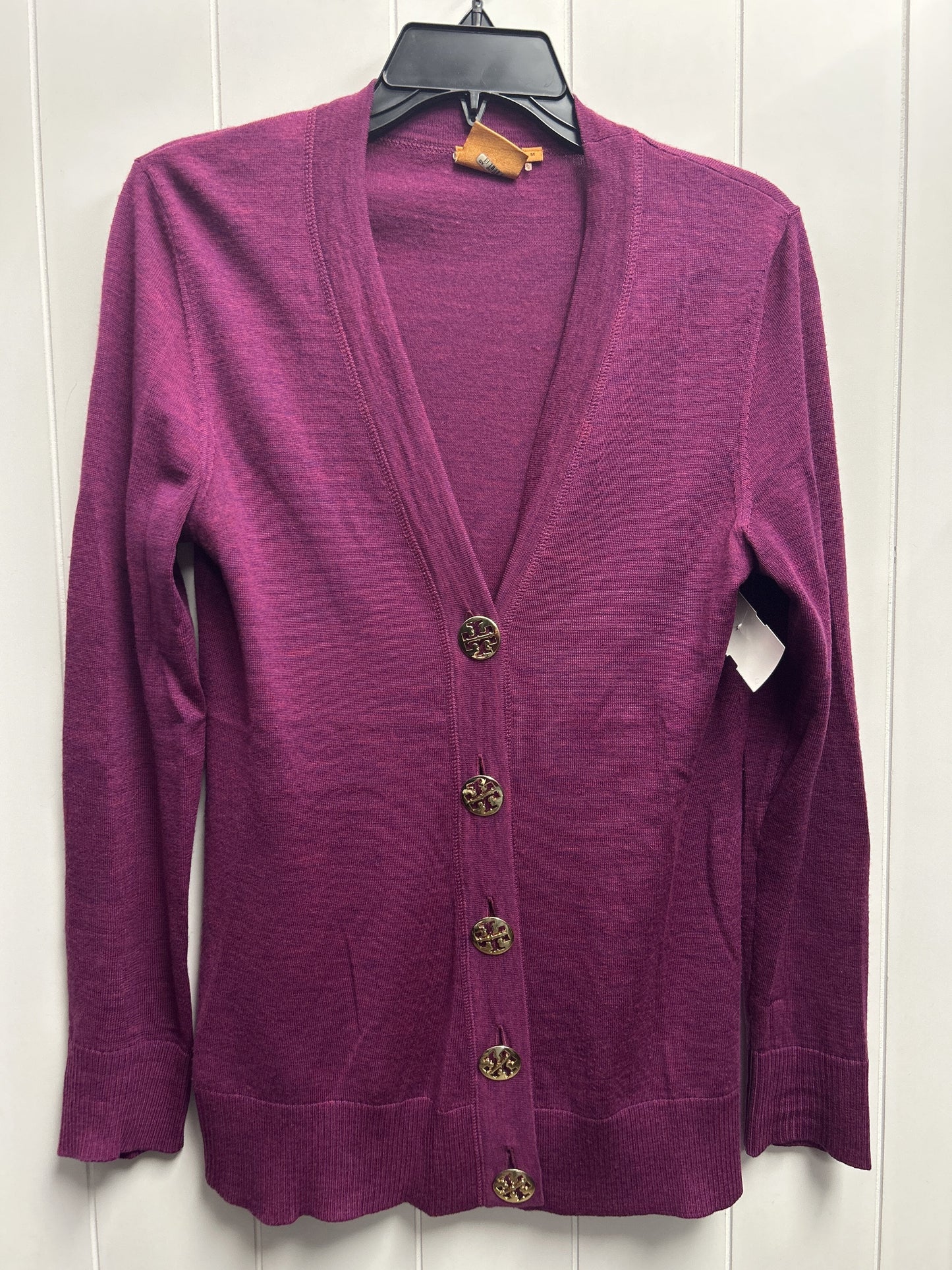 Sweater Cardigan Designer By Tory Burch  Size: M