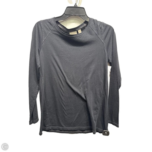 Top Long Sleeve Basic By Logo In Black, Size: Xs