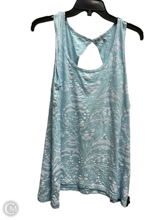 Top Sleeveless By Fresh Produce In Blue, Size: Xl