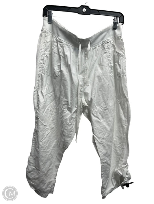 Capris By Fresh Produce In White, Size: Xl