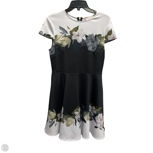 Dress Work By Ted Baker In Black & Green, Size: L