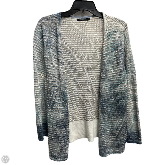 Sweater Cardigan By Nic + Zoe In Blue, Size: M