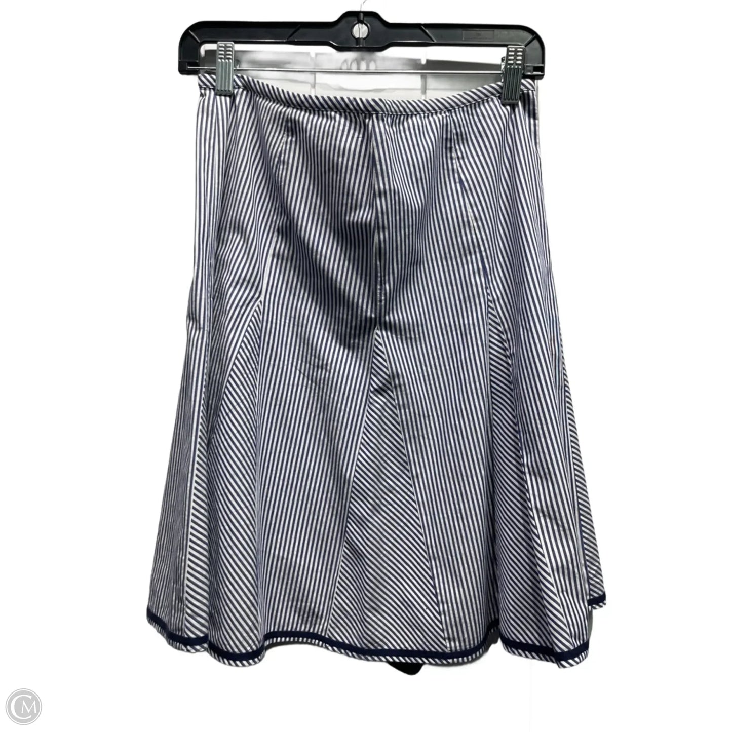 Skirt Mini & Short By Talbots In Blue & White, Size: 2