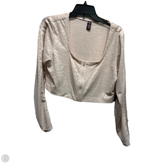 Jacket Other By Victorias Secret In Cream, Size: Xl
