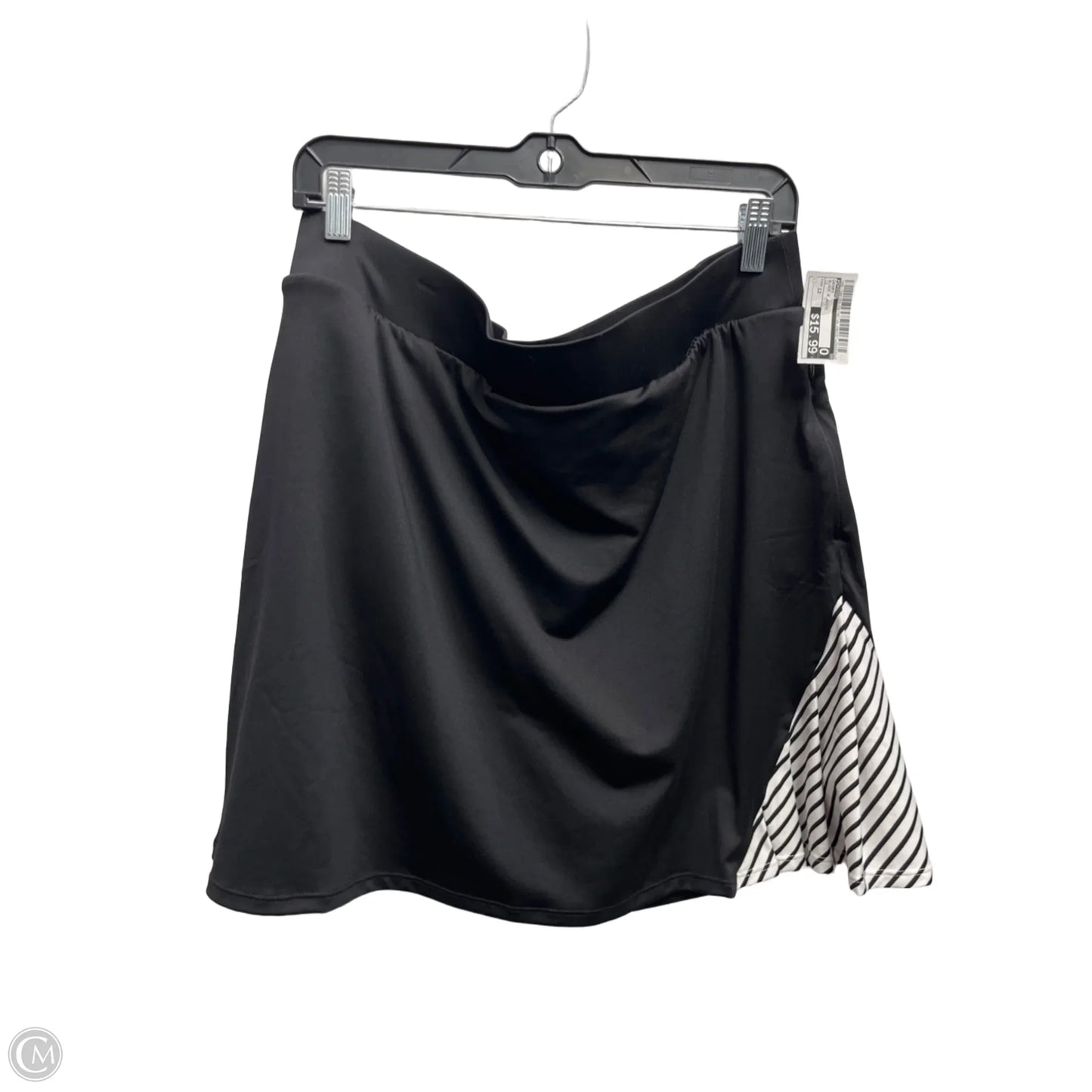 Skort By Chicos In Black & White, Size: 12
