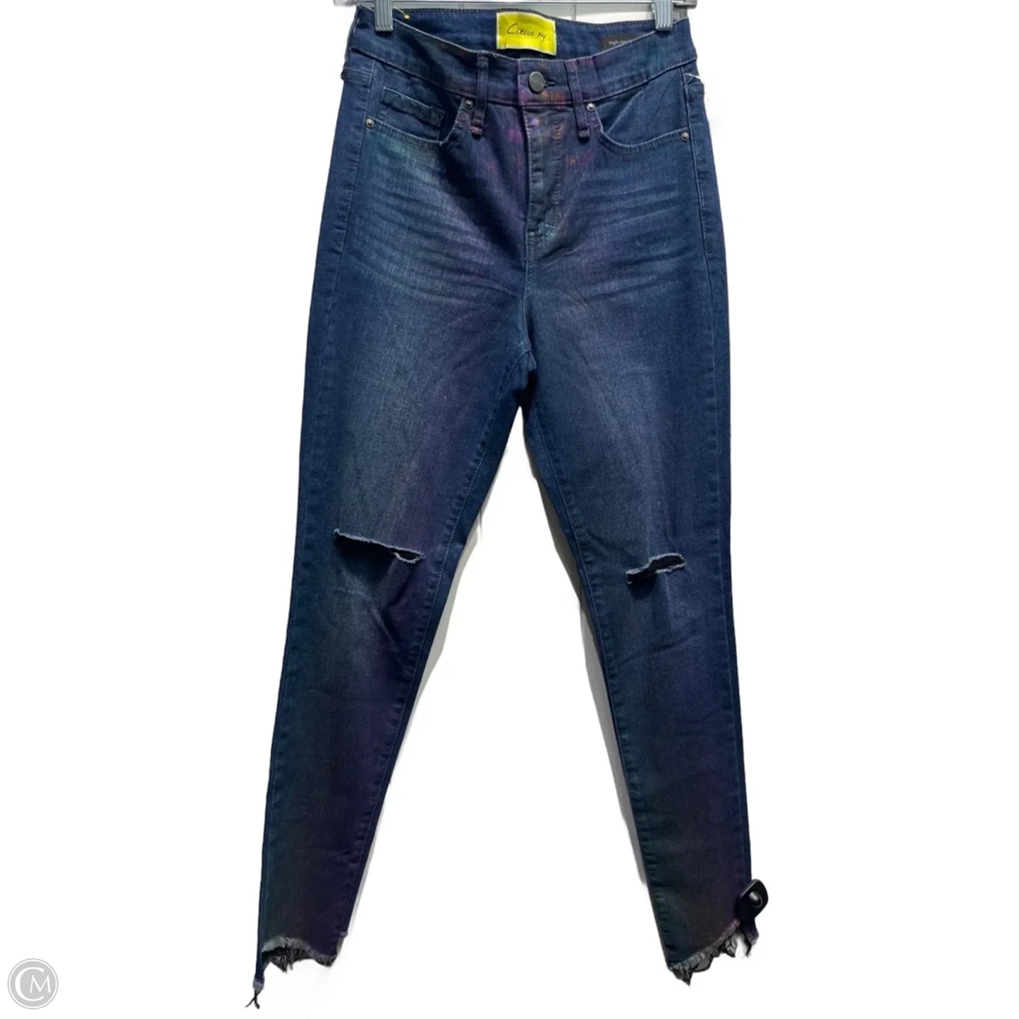 Jeans Skinny By Circus By Sam Edelman In Blue Denim, Size: 2