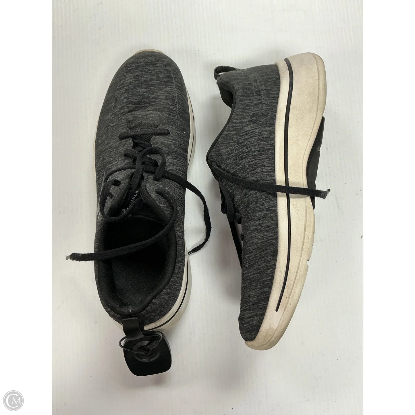 Shoes Athletic By Skechers In Grey, Size: 8.5