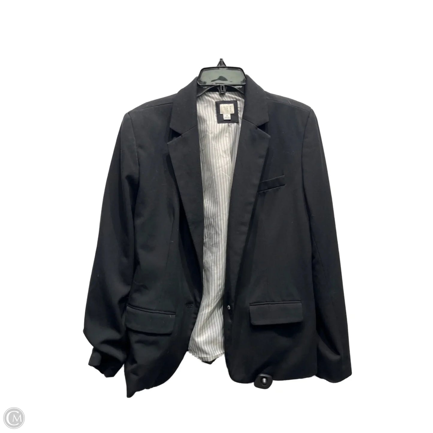 Blazer By A New Day In Black, Size: 12