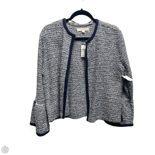 Blazer By Loft In Blue & White, Size: M
