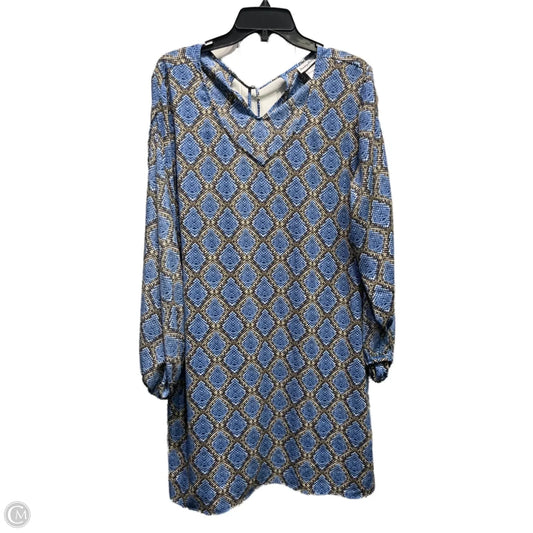 Dress Casual Short By Tommy Bahama In Blue & Cream, Size: L