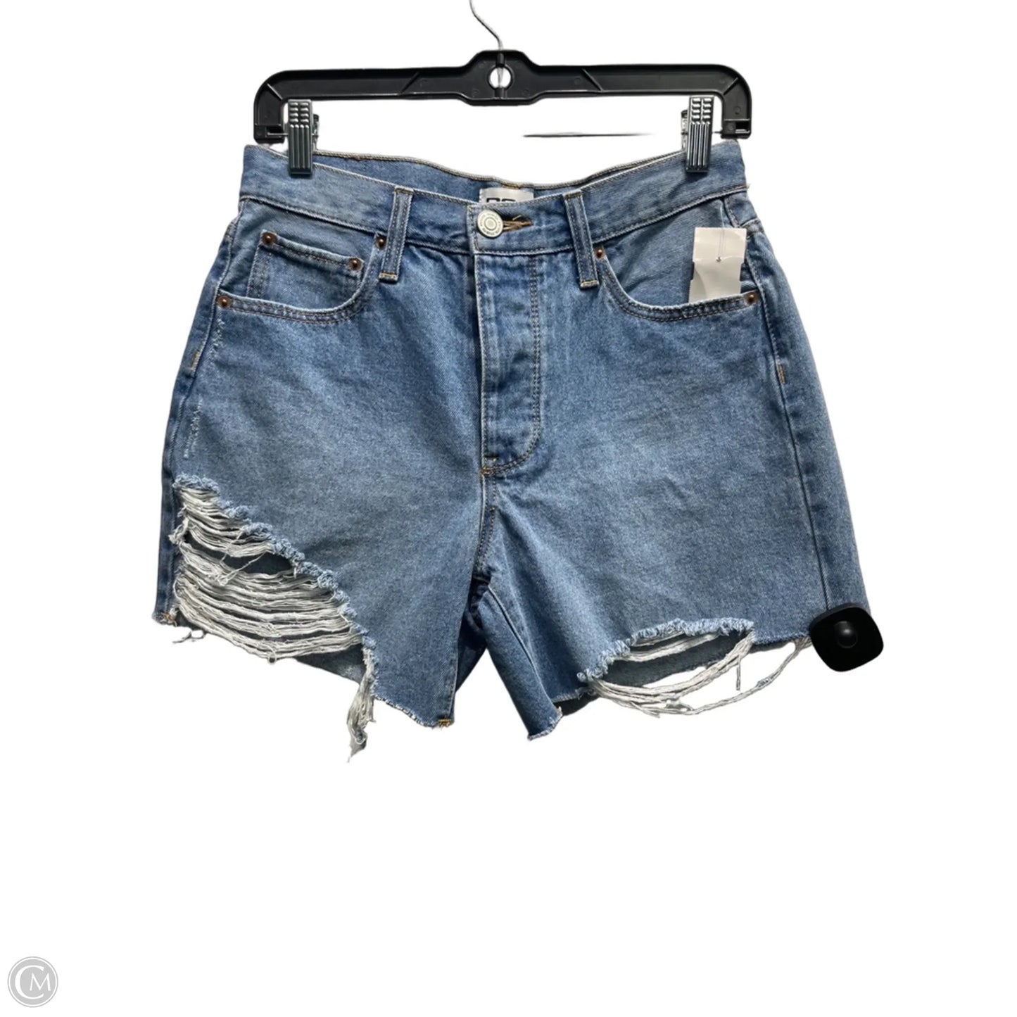 Shorts By Clothes Mentor In Blue Denim, Size: 2
