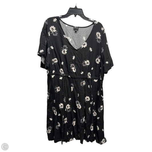 Dress Casual Short By Torrid In Black & White, Size: 2x