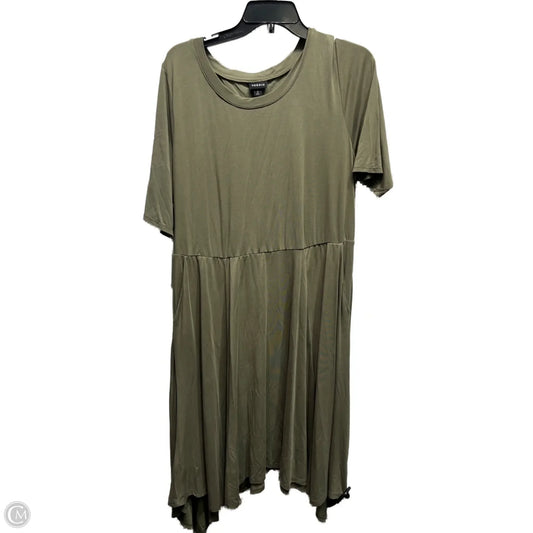 Dress Casual Short By Torrid In Green, Size: 2x