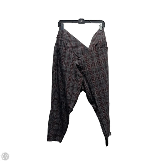 Pants Other By Torrid In Grey & Red, Size: 4x