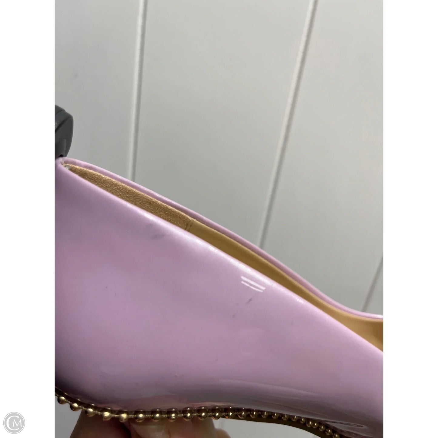 Shoes Designer By Coach In Purple, Size: 10