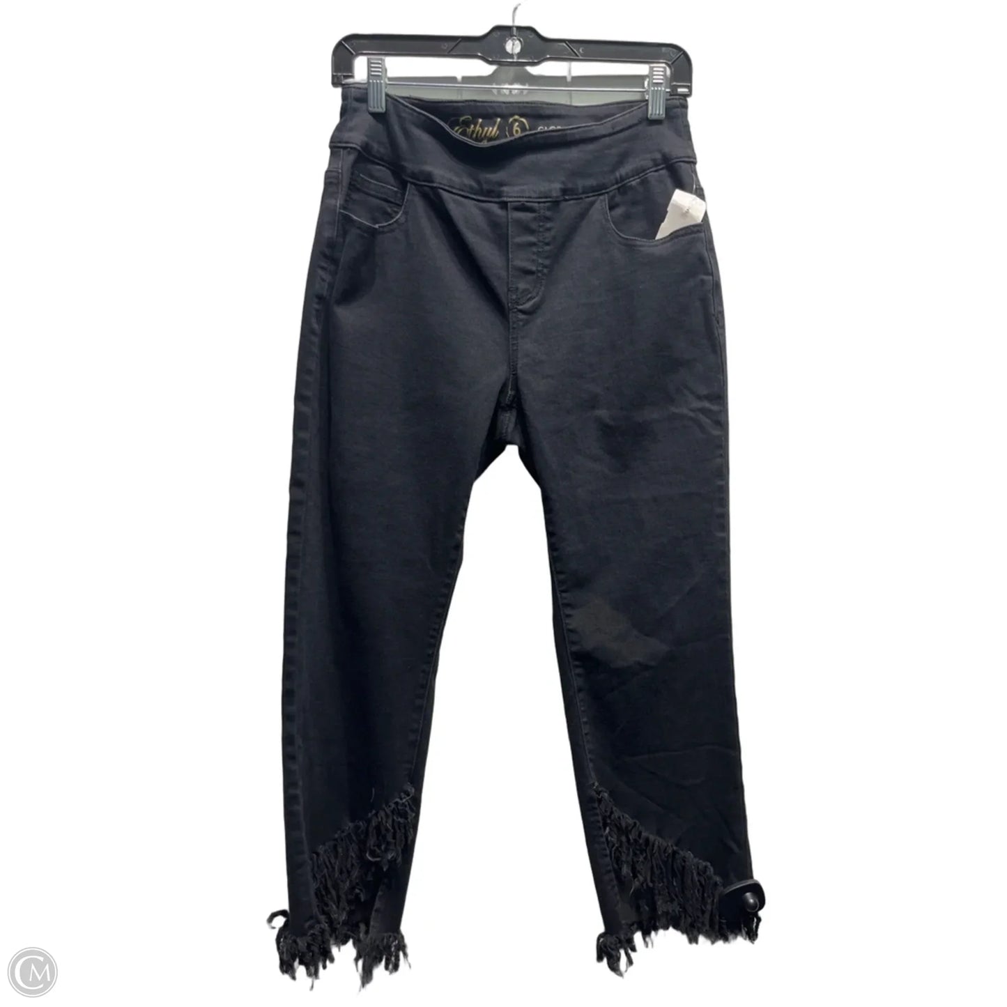 Jeans Cropped By Ethyl In Black, Size: 6