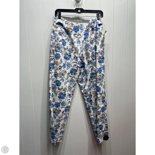 Pants Other By Cato In Blue & Tan, Size: 12