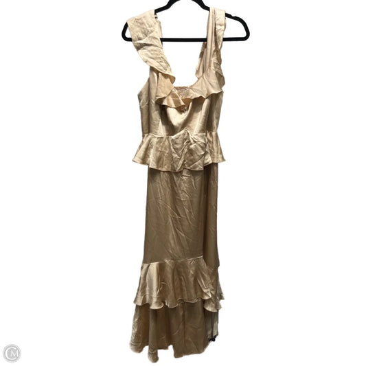 Dress Party Long By Mumu In Tan, Size: 1x