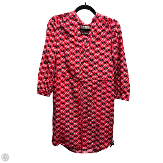 Dress Designer By Kate Spade In Black & Red, Size: Xs