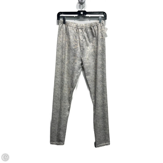 Pants Leggings By Clothes Mentor In Gold & Silver, Size: Osfm
