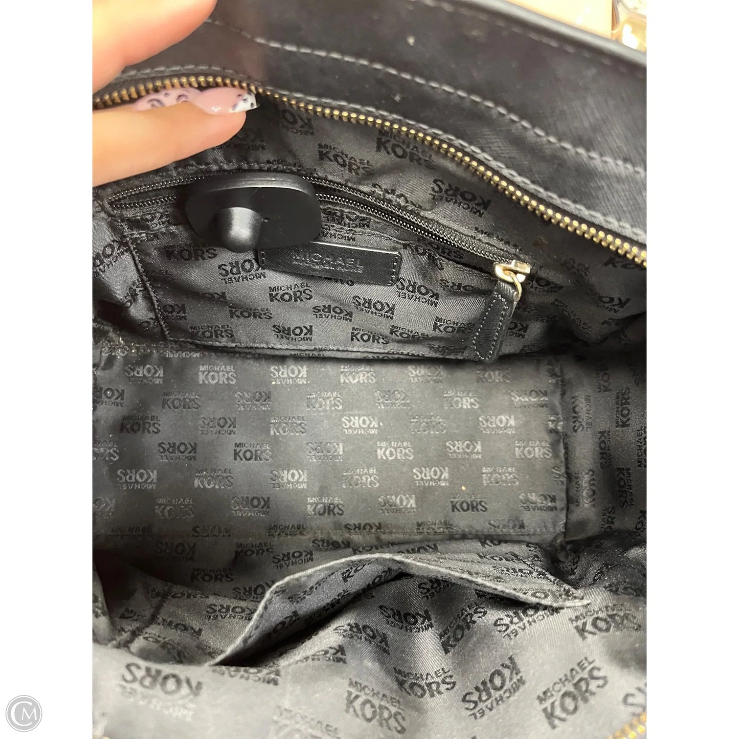 Crossbody Designer By Michael Kors, Size: Medium