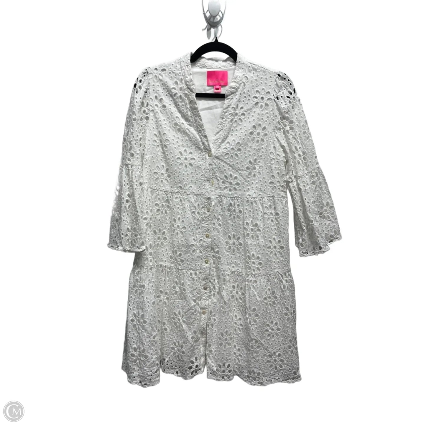 Dress Designer By Lilly Pulitzer In White, Size: 10