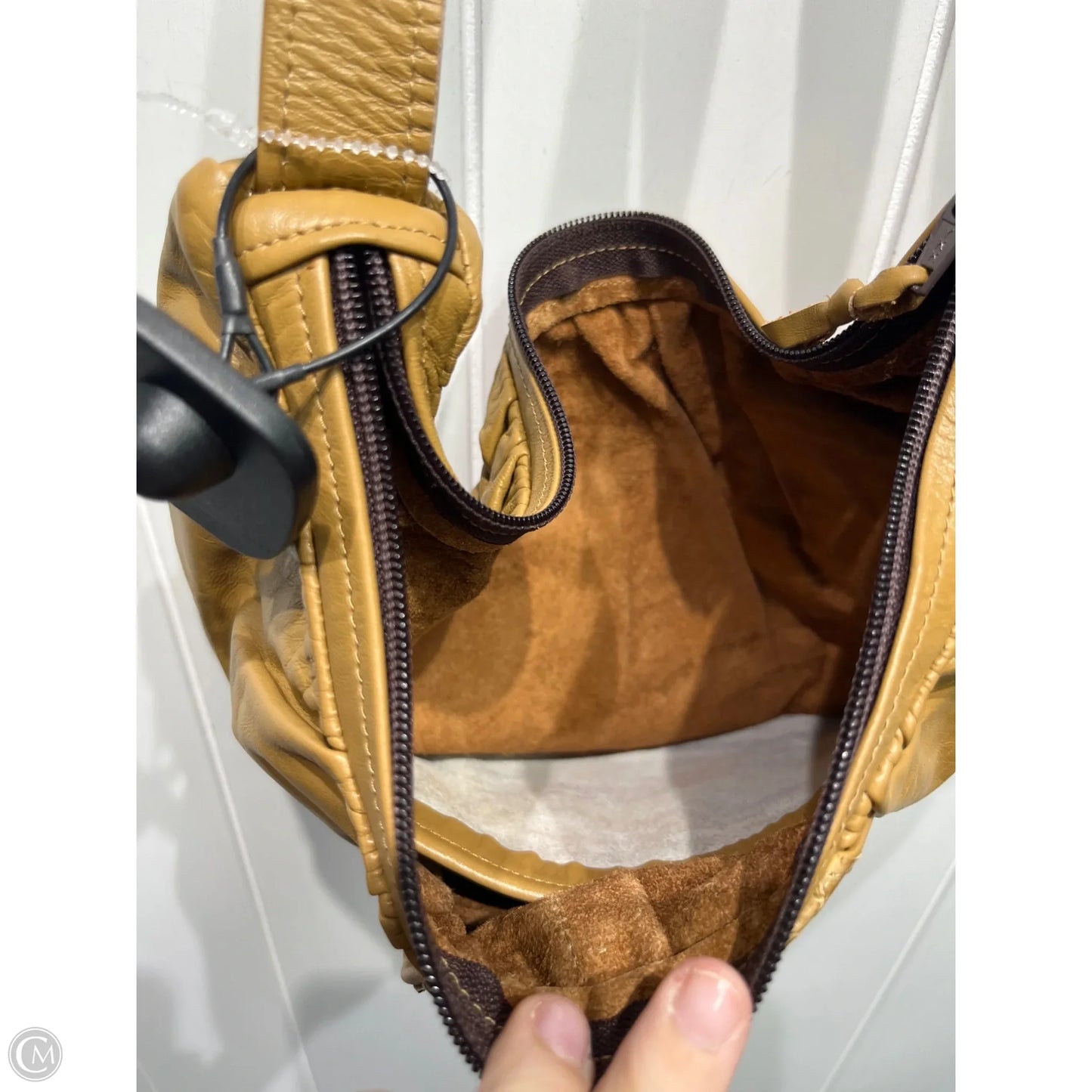 Handbag Leather By sonia roberson, Size: Medium