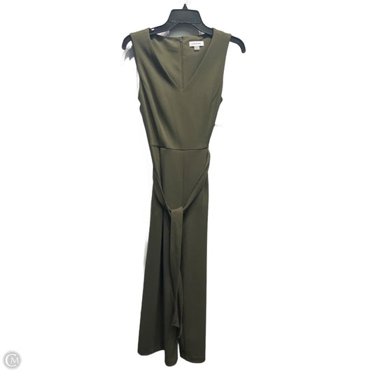 Jumpsuit By Calvin Klein In Green, Size: 4
