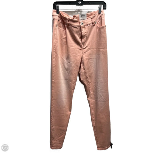 Jeans Skinny By Inc In Peach, Size: 12