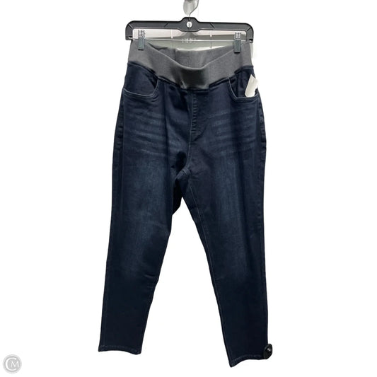 Jeans Skinny By Bloomchic In Blue Denim, Size: 14