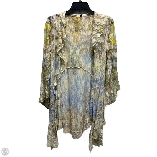 Dress Set 2pc By origami In Cream & Green, Size: M