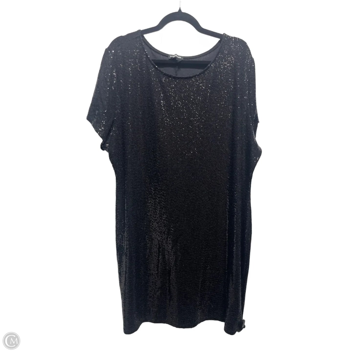 Dress Party Short By Bebe In Black, Size: 2x