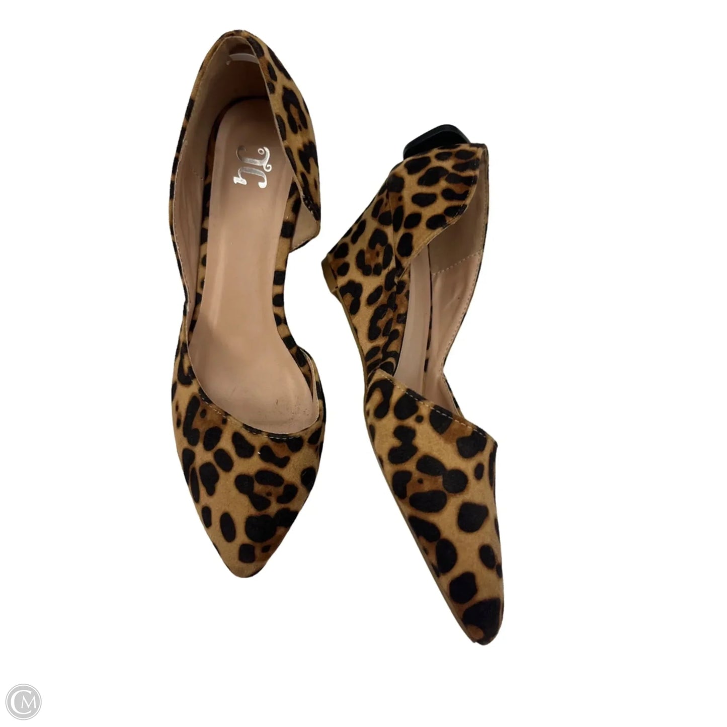 Shoes Heels Wedge By Jg Collections In Animal Print, Size: 8