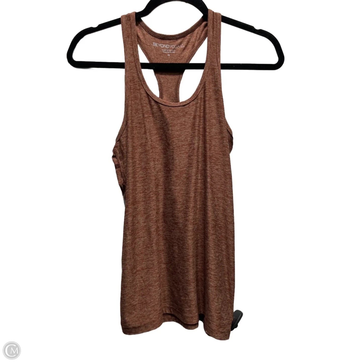 Athletic Tank Top By Beyond Yoga In Brown, Size: Xs