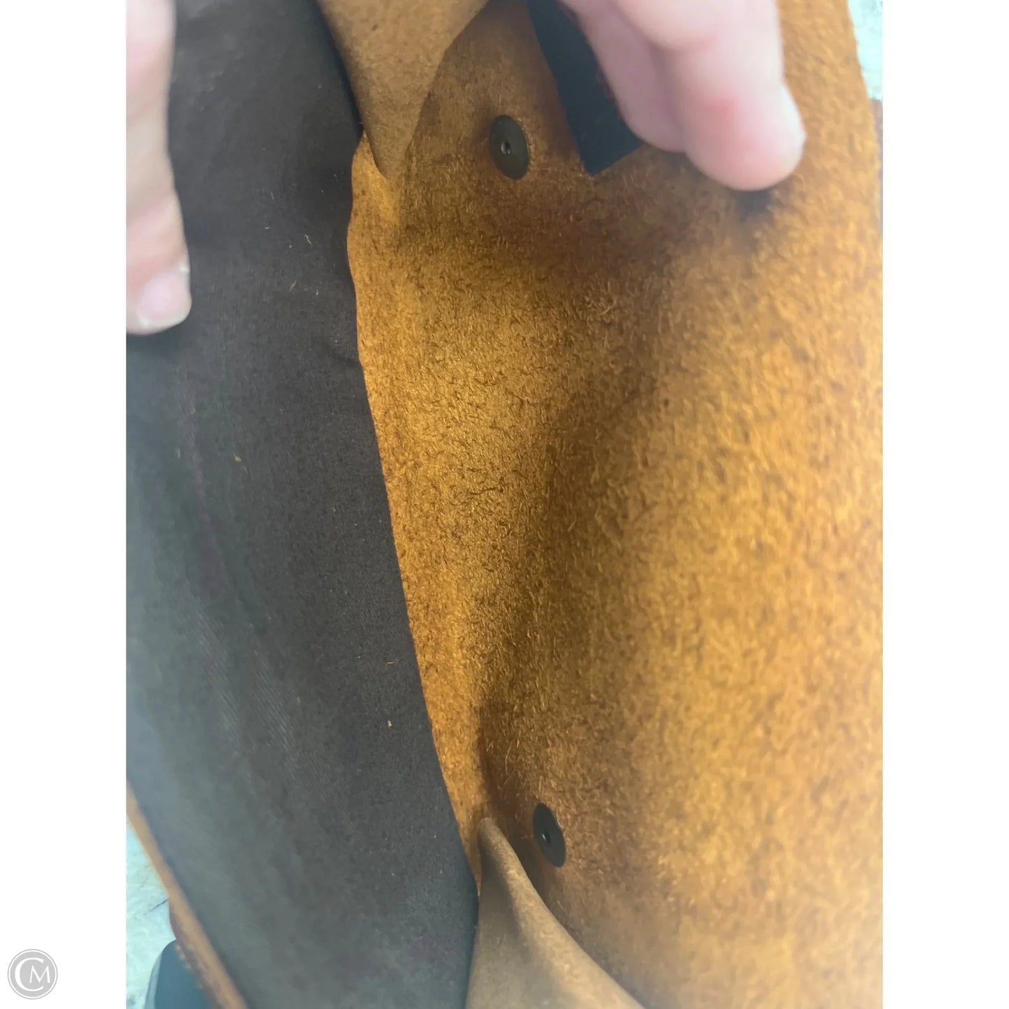 Wallet Leather By PAUL & TAYLOR, Size: Medium