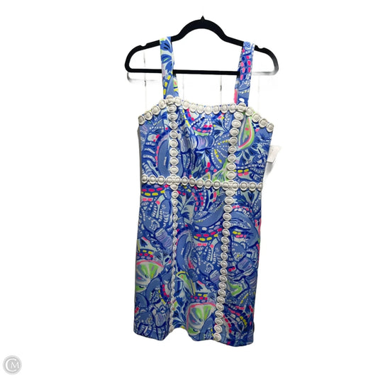 Dress Designer By Lilly Pulitzer In Blue & Pink, Size: 6