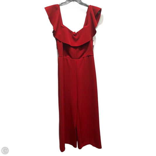 Jumpsuit By H&m In Red, Size: 10