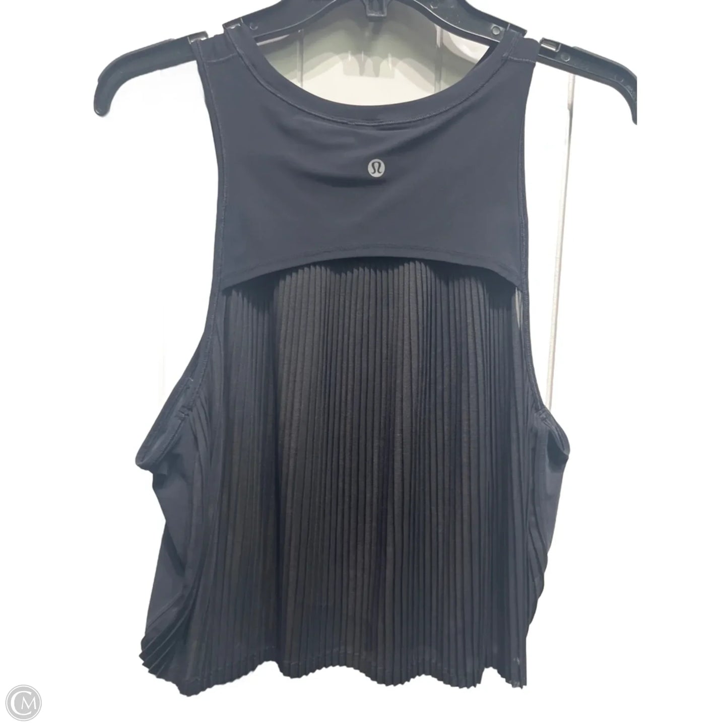 Athletic Tank Top By Lululemon In Black, Size: M