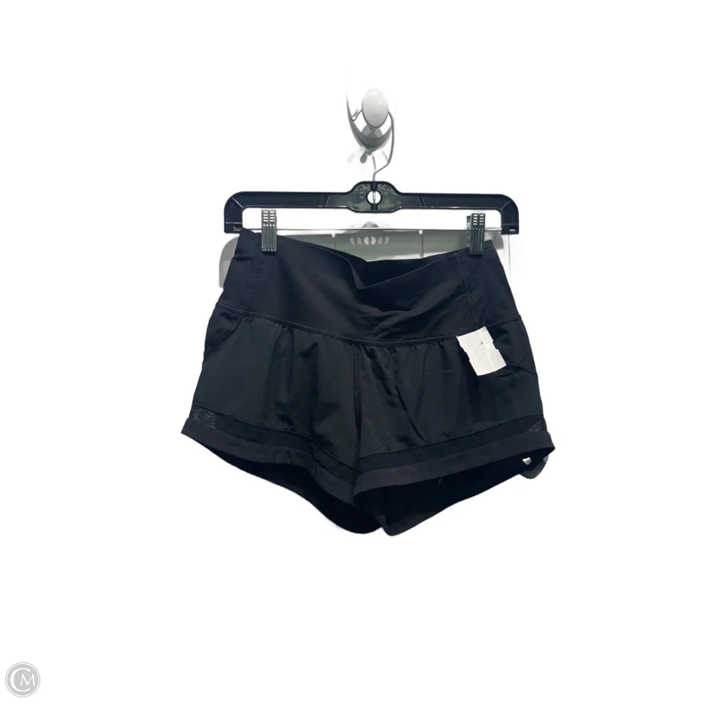 Athletic Shorts By Lululemon In Black, Size: 4