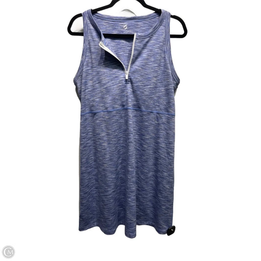 Dress Casual Short By Lou And Grey In Blue & White, Size: L
