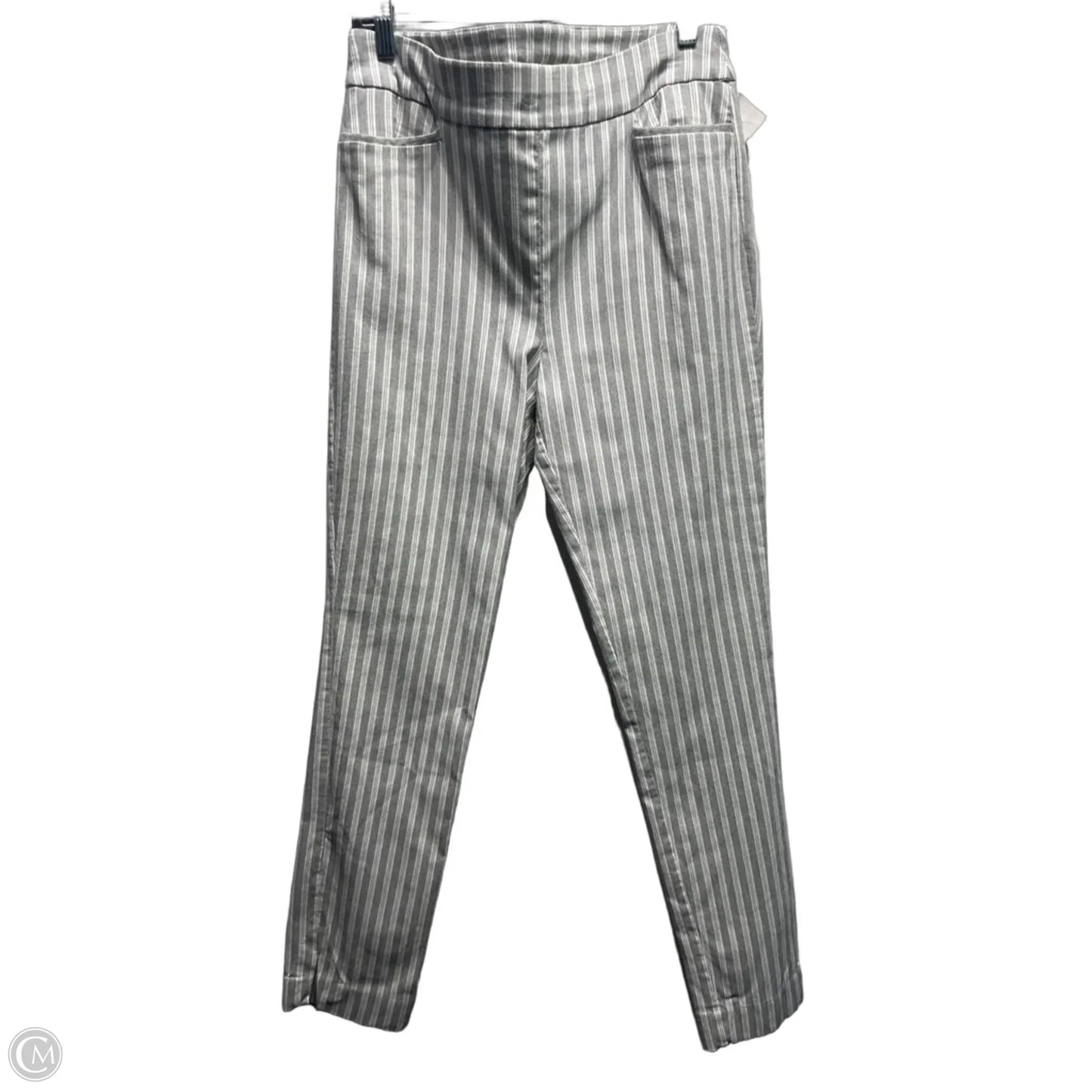 Pants Other By Chicos In Grey & White, Size: 8
