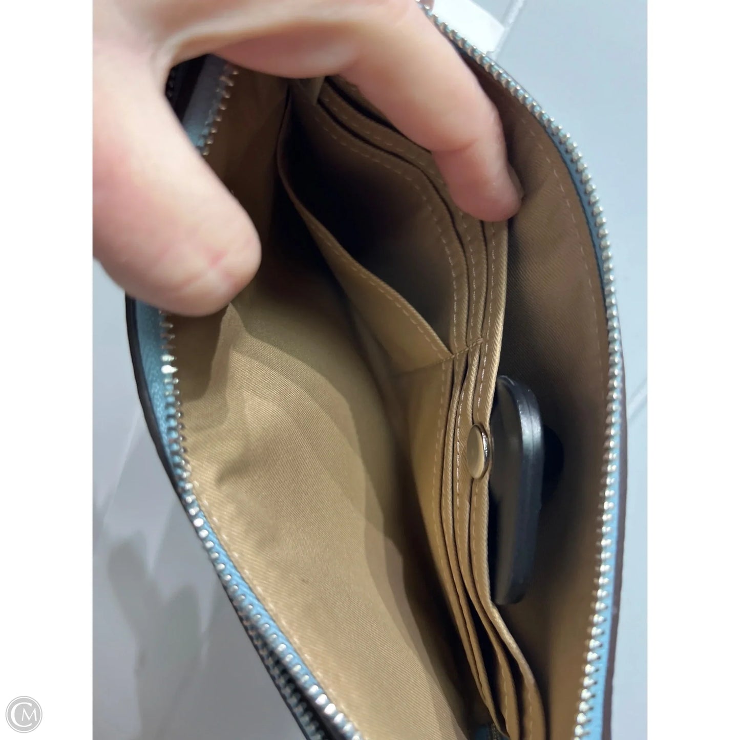 Wristlet Designer By Coach, Size: Medium